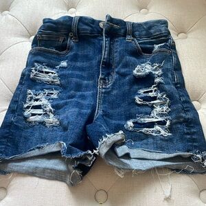 American Eagle next level stretch jean shorts size 0
